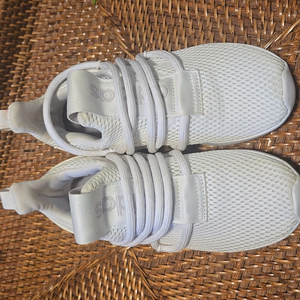 adidas Kids White Sneakers